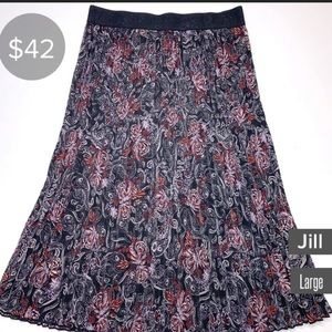 New With Tags LulaRoe Large Jill Skirt